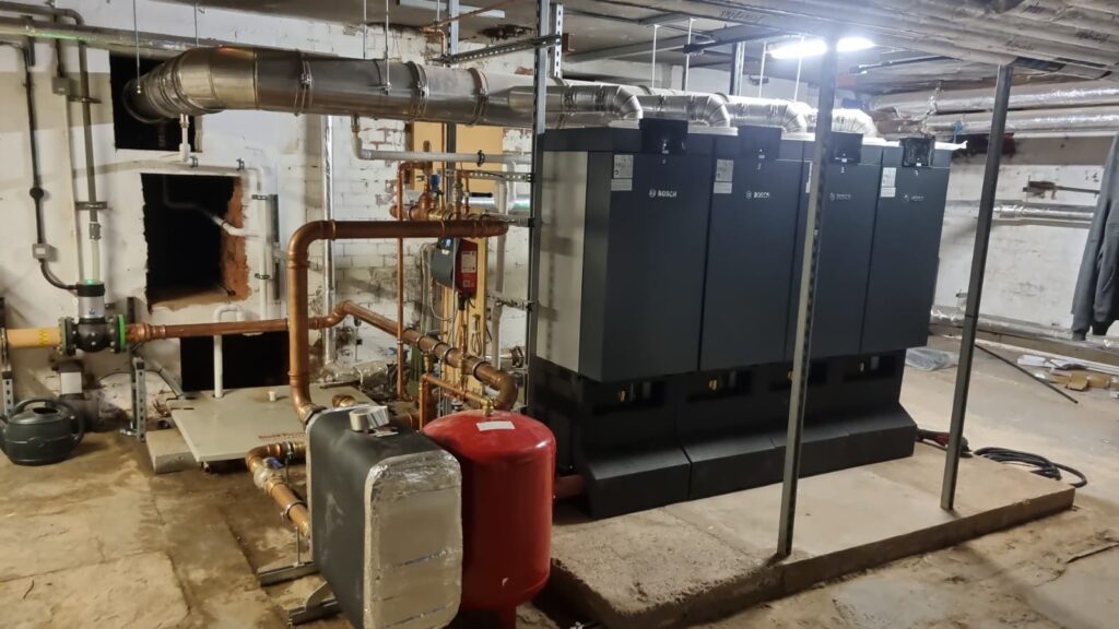 Commercial Heating Boilers Upgrade for Hawksyard Priory Nursing Home, Rugeley